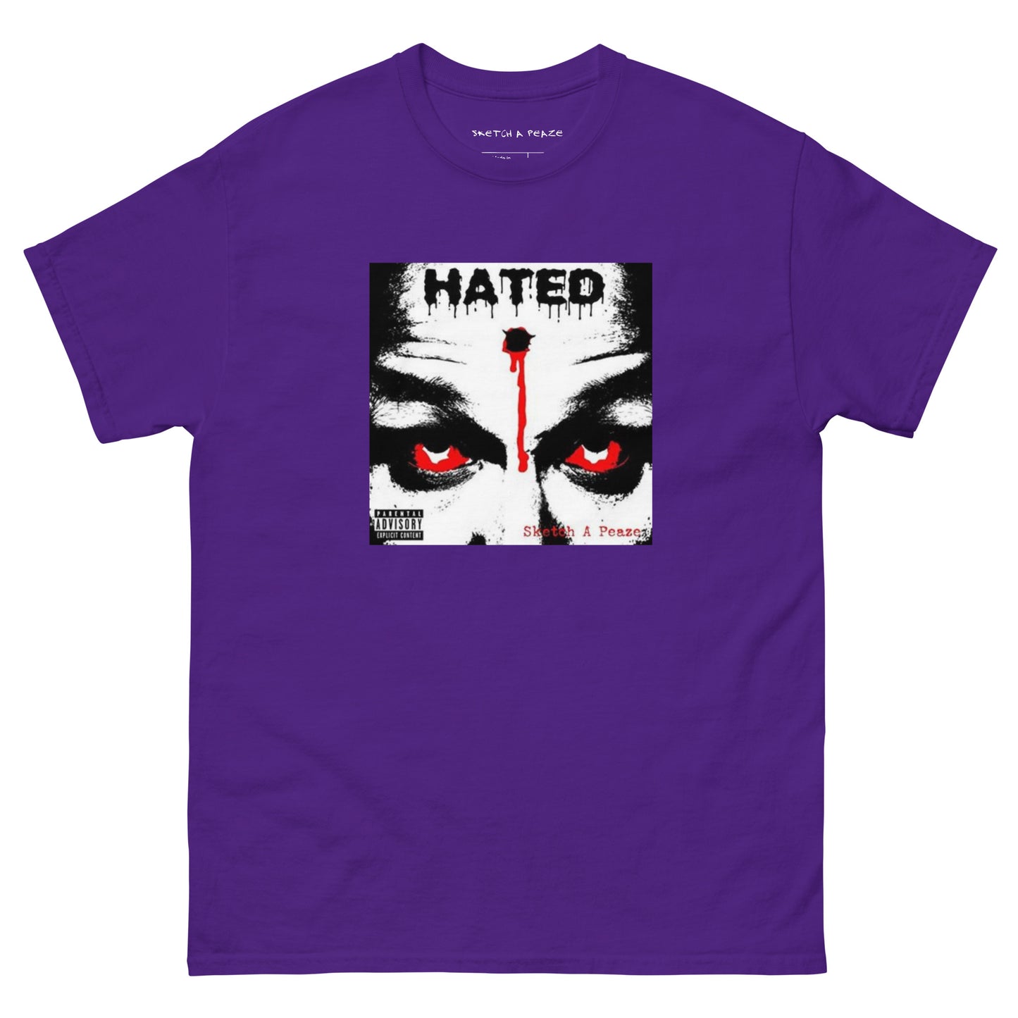 Official Sketch A Peaze Hated Album Cover Promo Men's Classic Tee