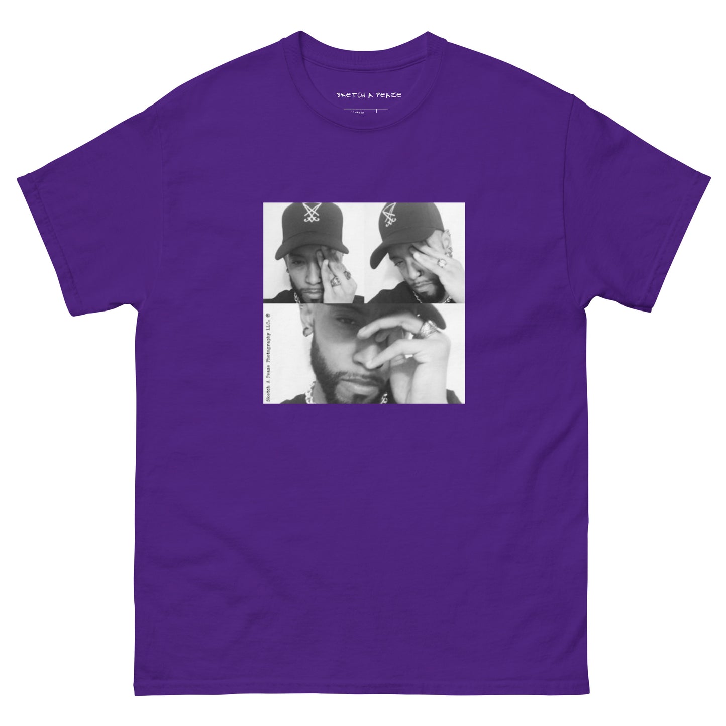 Official Sketch A Peaze Self Portrait Vintage Icon Men's Classic Tee