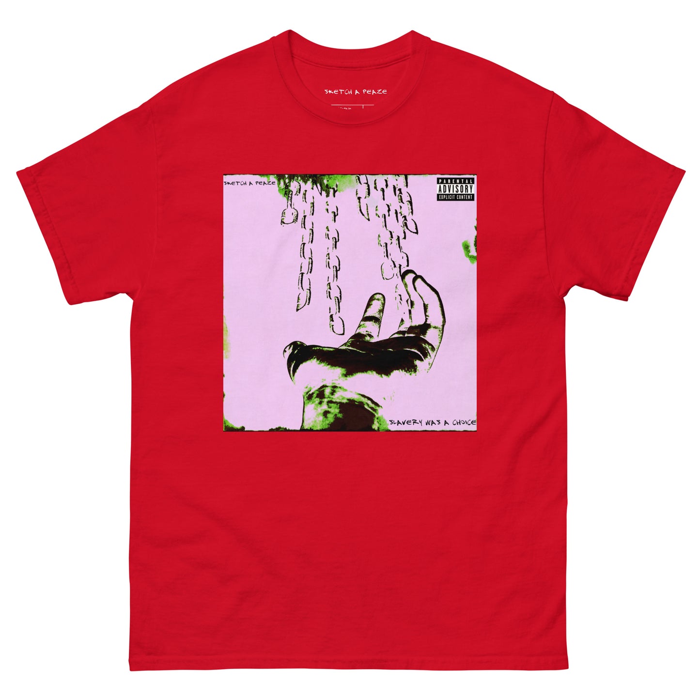 Official Sketch A Peaze Slavery Was A Choice Album Single Promo Men's Classic Tee