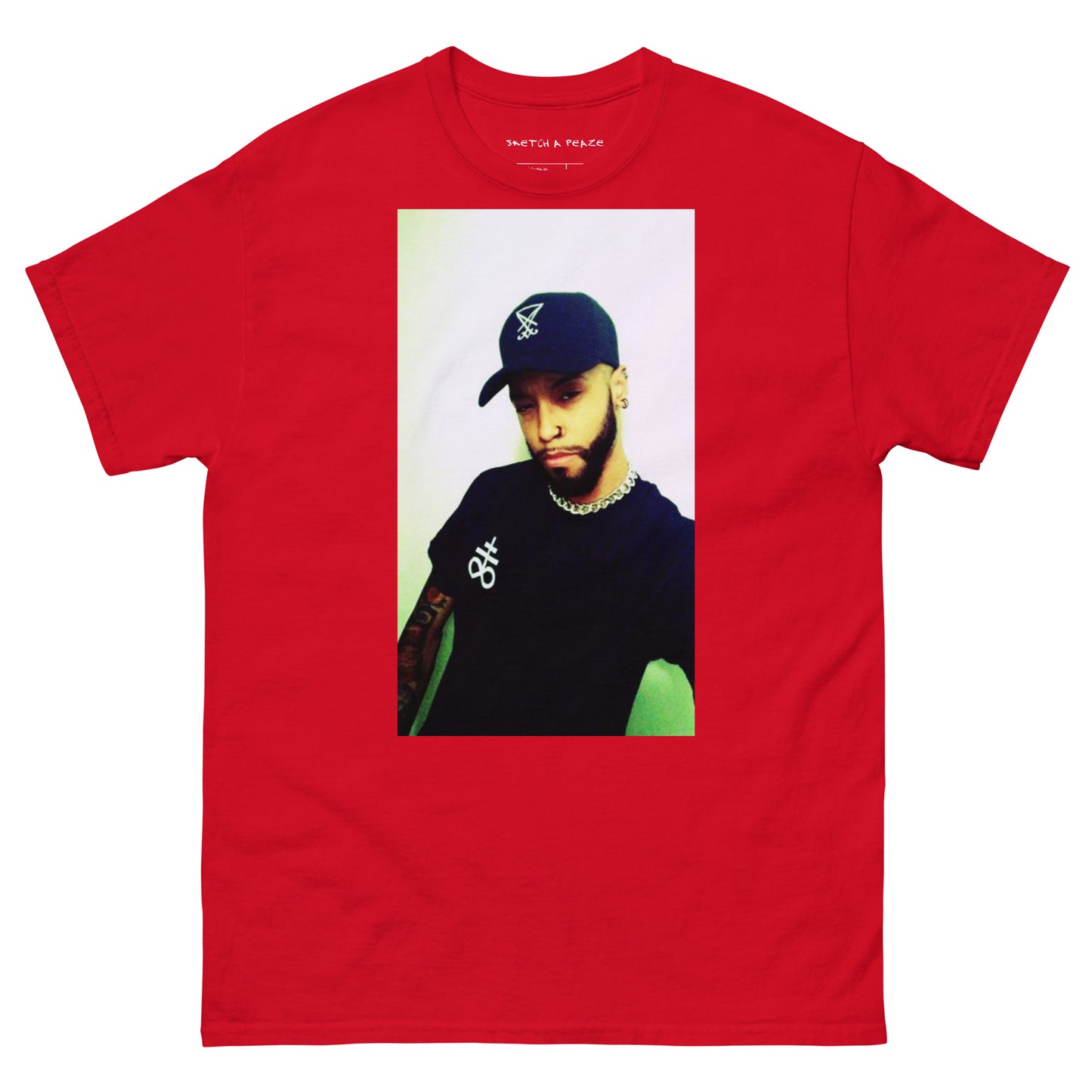 Official Sketch A Peaze Urban Self Portrait Men's Classic Tee