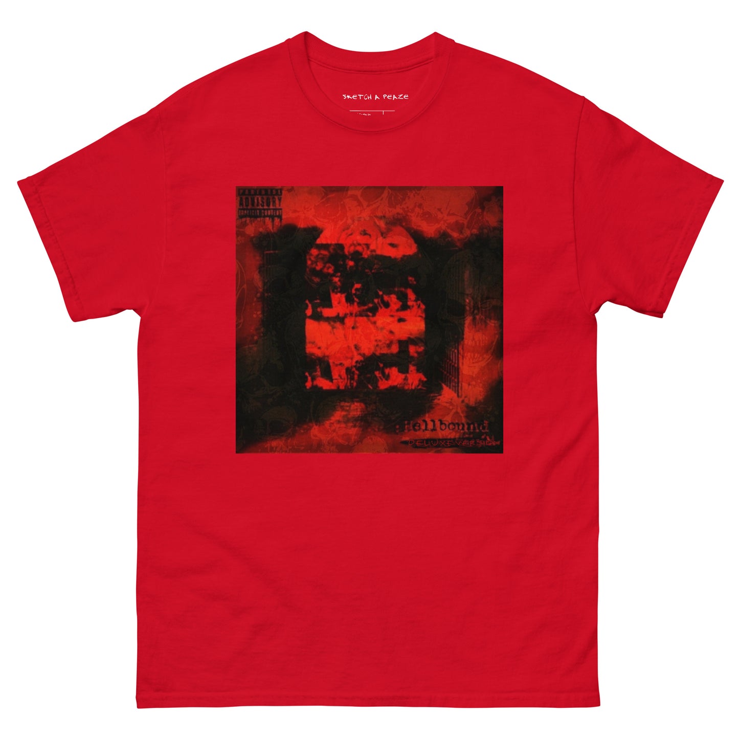 Official Sketch A Peaze Hellbound Deluxe Version Album Cover Men's Classic Tee