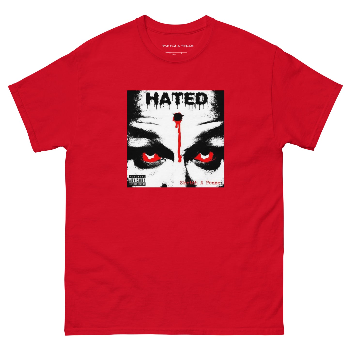Official Sketch A Peaze Hated Album Cover Promo Men's Classic Tee
