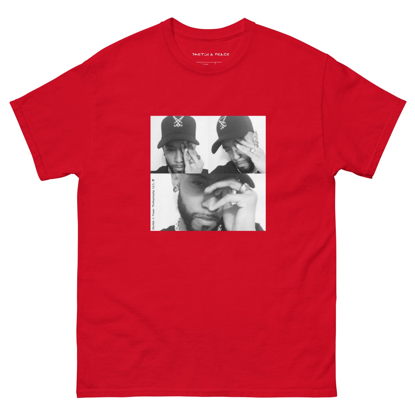 Official Sketch A Peaze Self Portrait Vintage Icon Men's Classic Tee