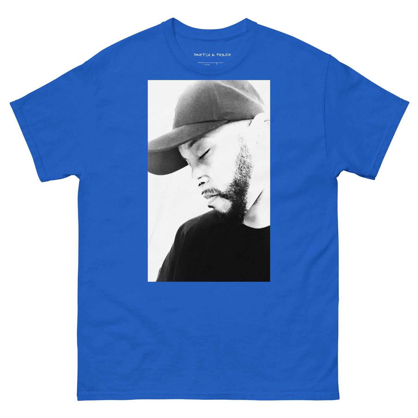 Official Sketch A Peaze Icon Believe Whatever You Believe In ? Men's Classic Tee