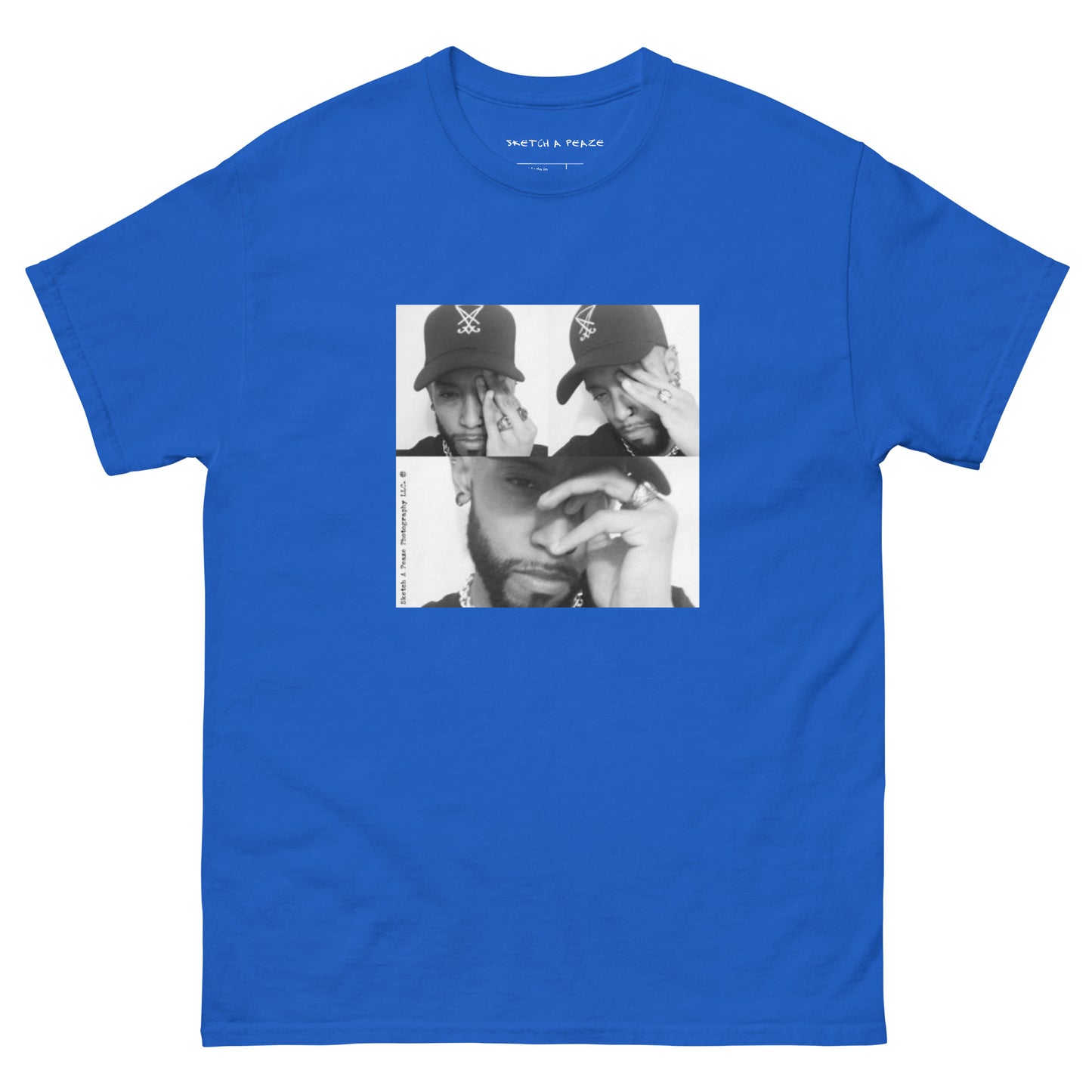 Official Sketch A Peaze Self Portrait Vintage Icon Men's Classic Tee