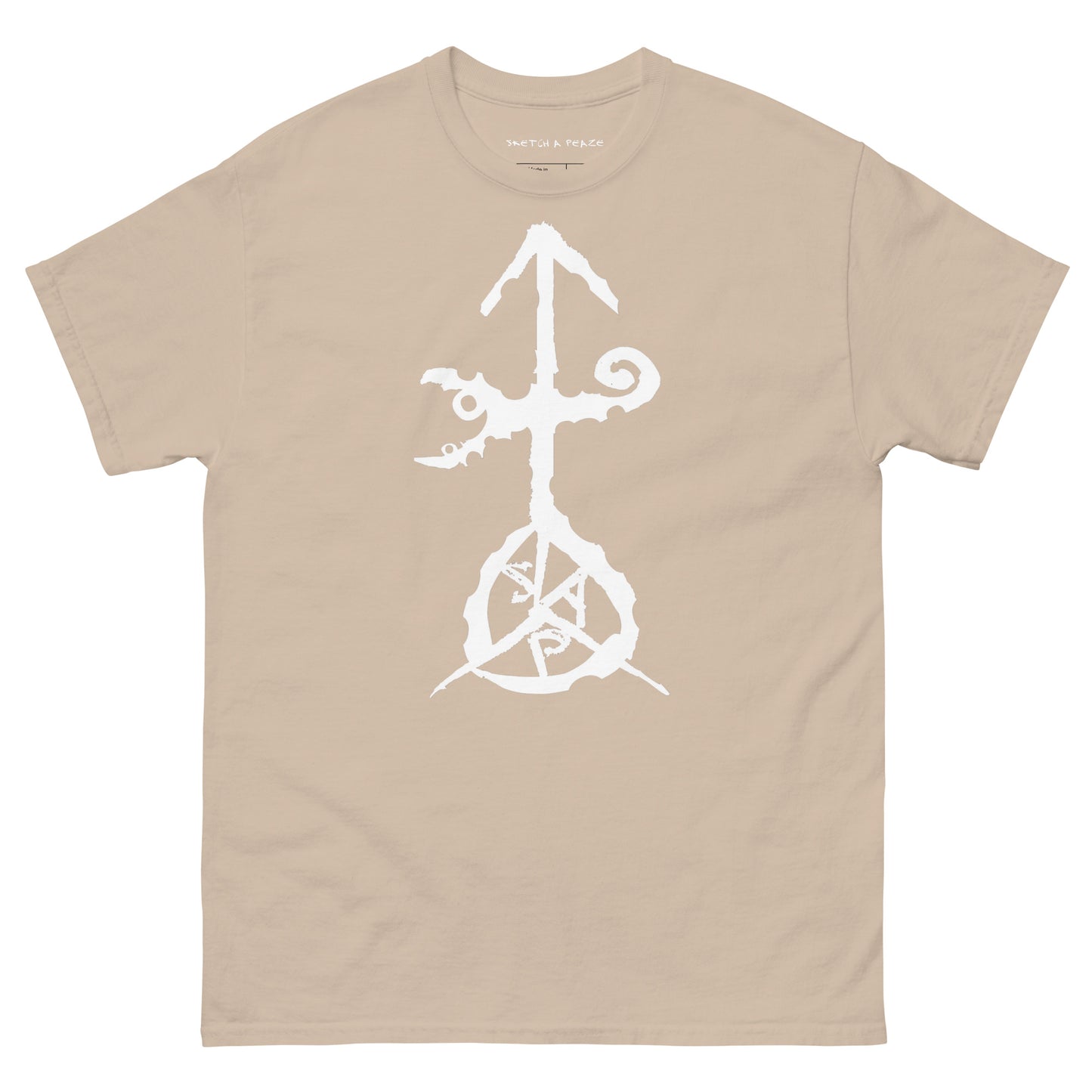 Official Sketch A Peaze (Peaze Symbol) Logo Men's Classic Tee