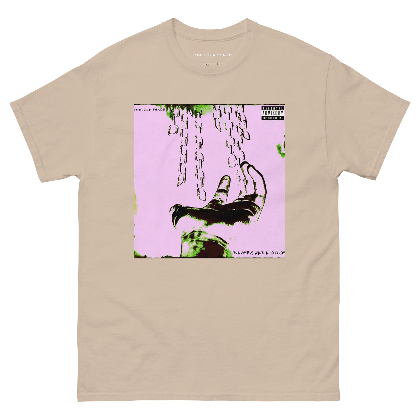 Official Sketch A Peaze Slavery Was A Choice Album Single Promo Men's Classic Tee