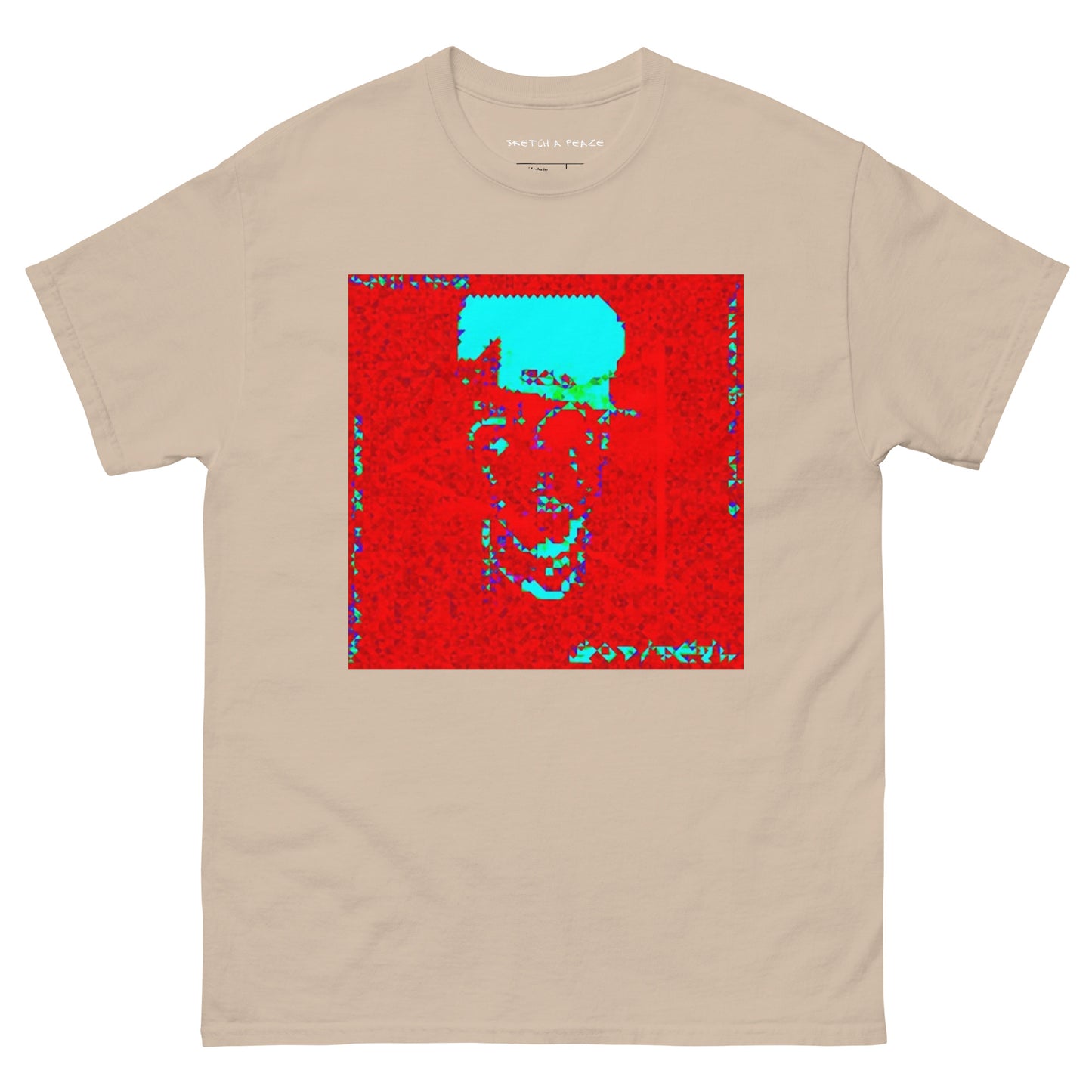 Official Sketch A Peaze God/Devil Album Promo Men's Classic Tee