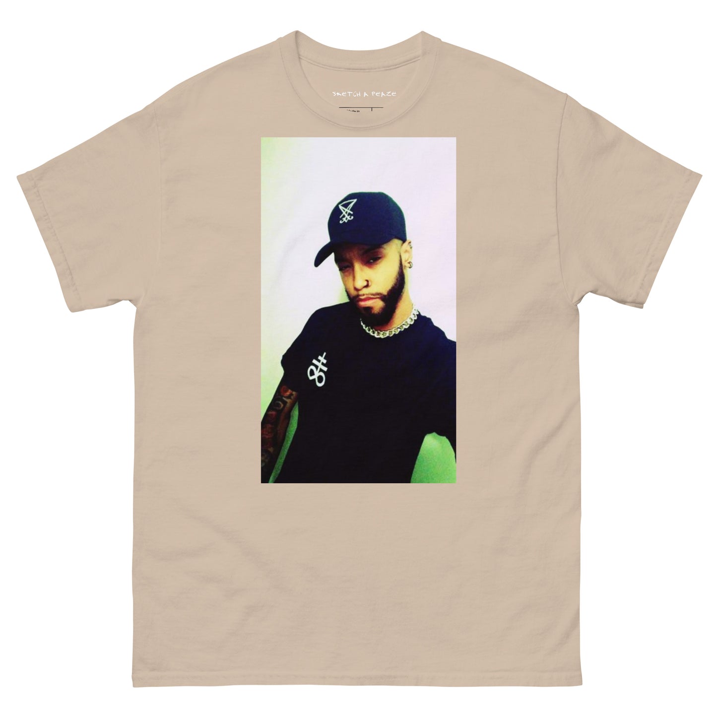 Official Sketch A Peaze Urban Self Portrait Men's Classic Tee