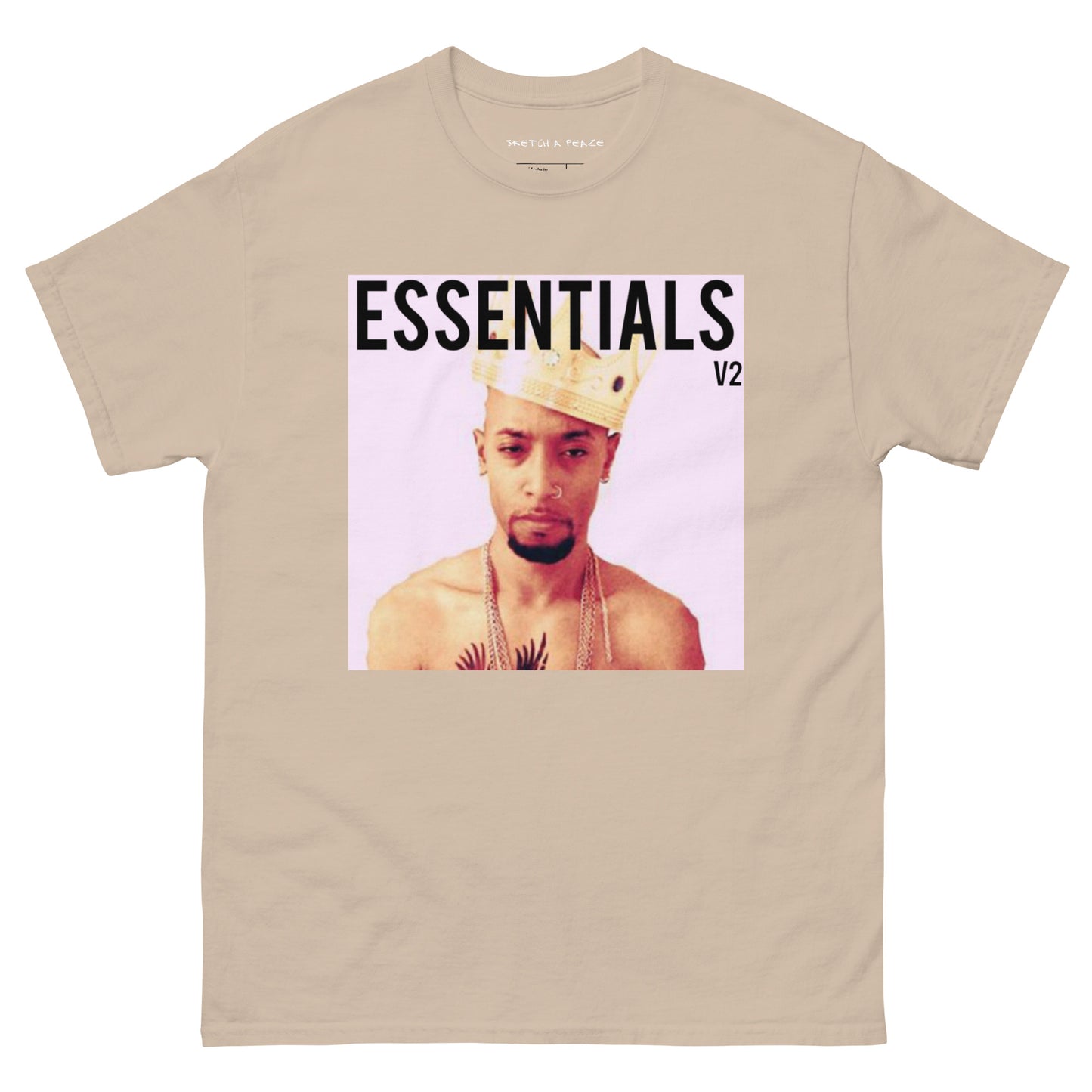 Official Sketch A Peaze Essentials Album Cover Men's Classic Tee