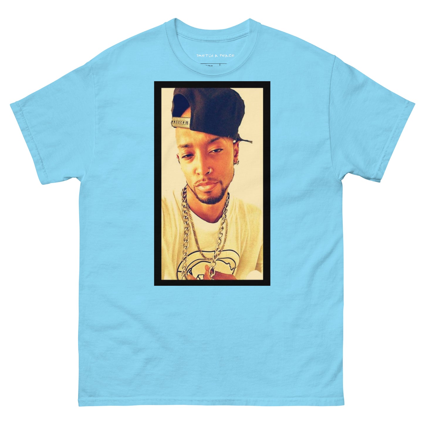 Official Sketch A Peaze Self Portrait Men's Classic Tee