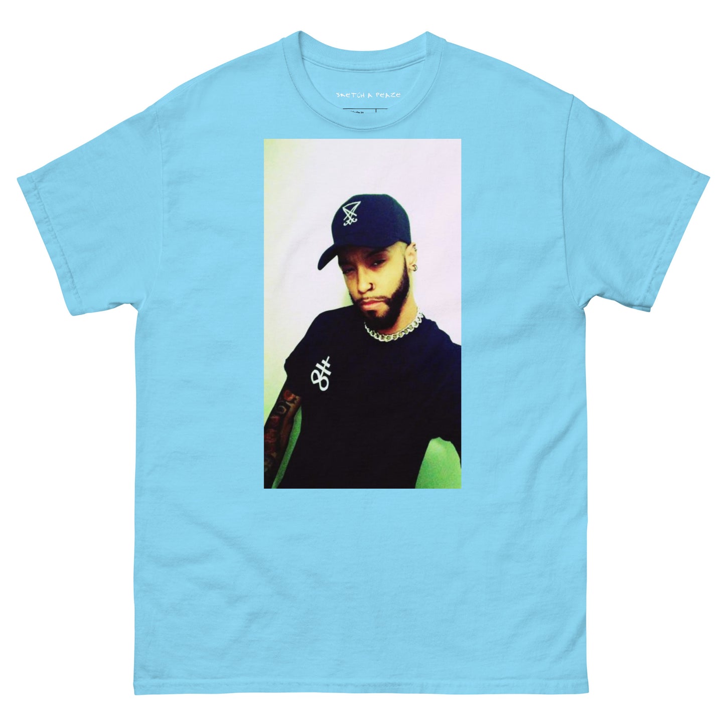 Official Sketch A Peaze Urban Self Portrait Men's Classic Tee