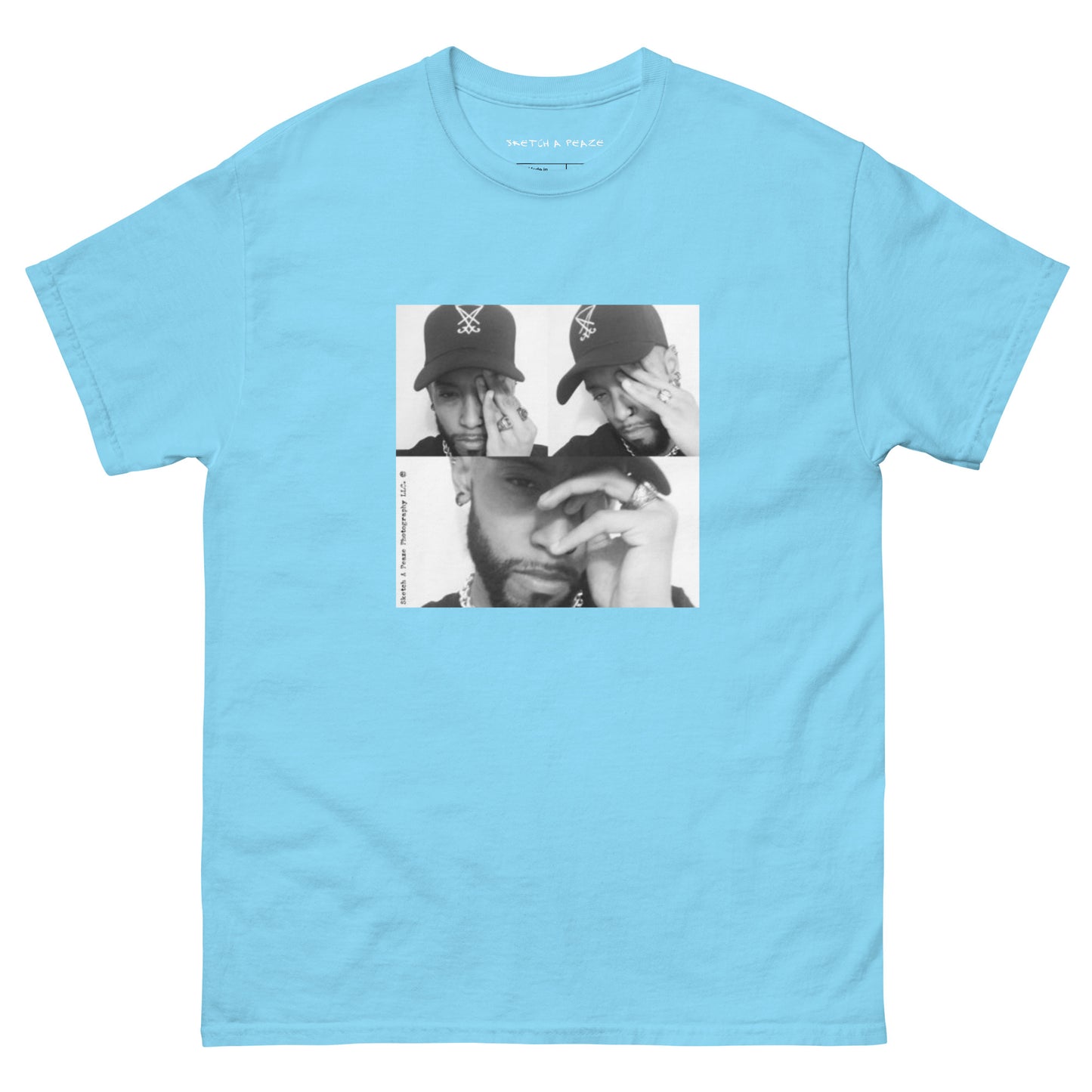 Official Sketch A Peaze Self Portrait Vintage Icon Men's Classic Tee