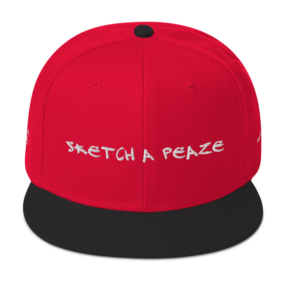 Official Sketch A Peaze Musician Snapback Hat