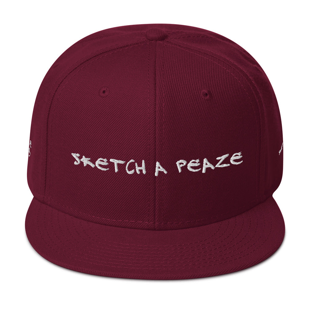 Official Sketch A Peaze Musician Snapback Hat