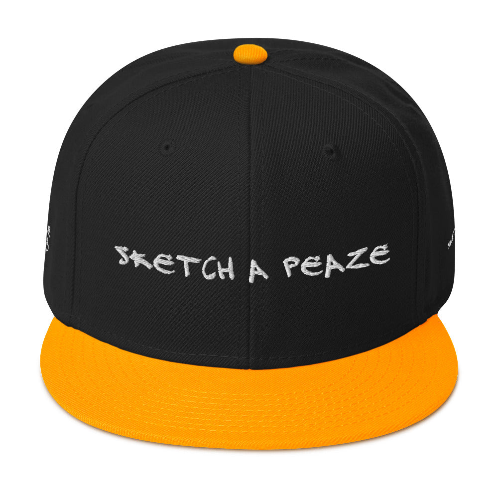 Official Sketch A Peaze Musician Snapback Hat