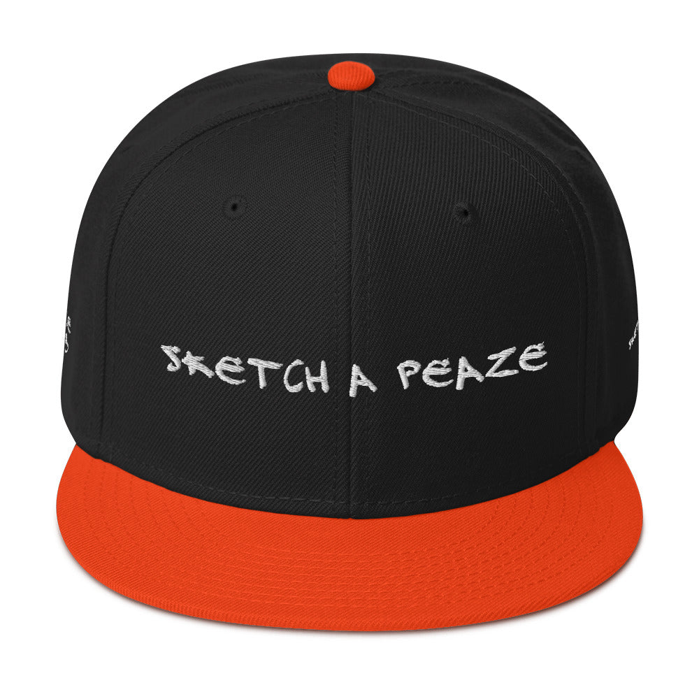 Official Sketch A Peaze Musician Snapback Hat