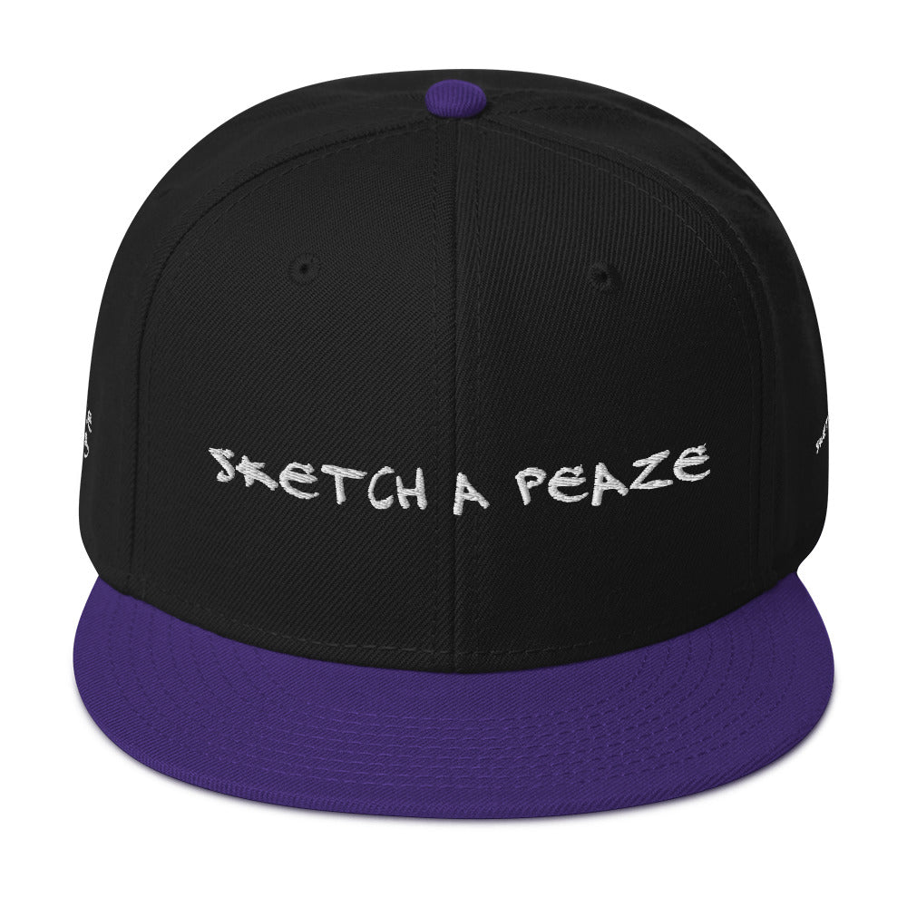 Official Sketch A Peaze Musician Snapback Hat