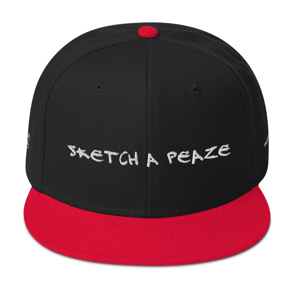 Official Sketch A Peaze Musician Snapback Hat