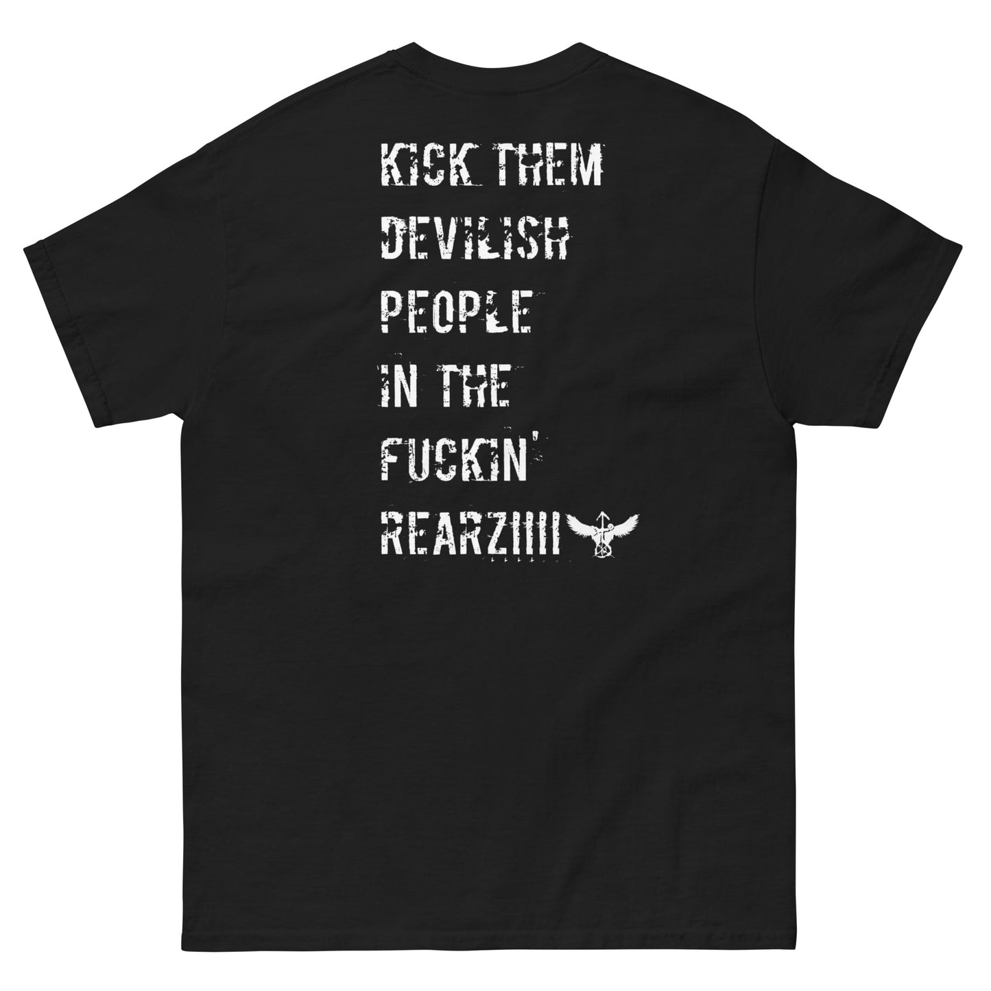 Official Sketch A Peaze God's Innocence People Kick's The Devil's People In Rearz Unisex Classic Tee