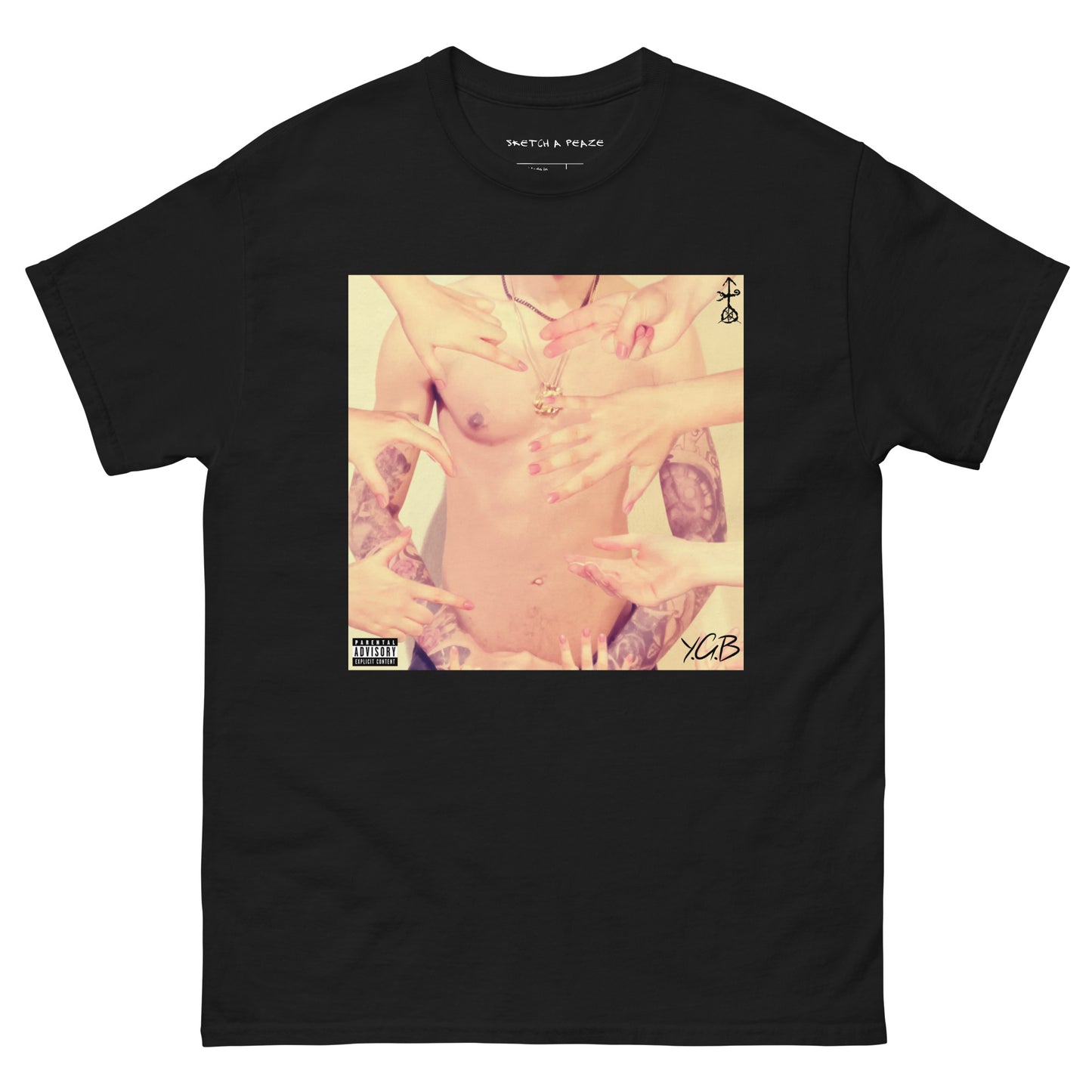 Official Sketch A Peaze Y.G.B Album Art Cover Unisex Classic Tee