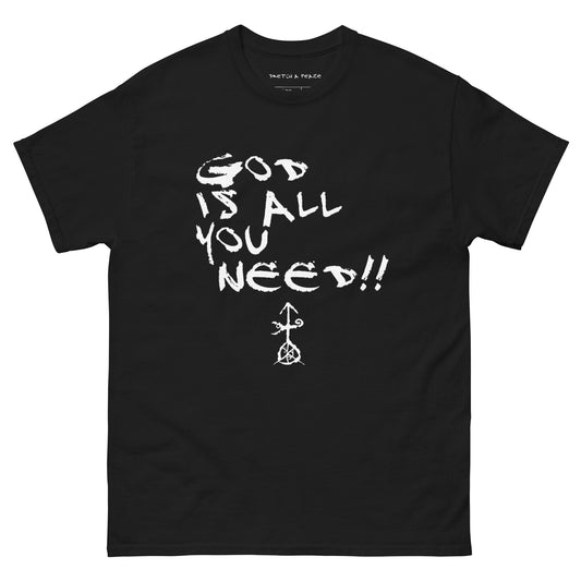 Official Sketch A Peaze God is All I Need!!! Unisex Classic Tee