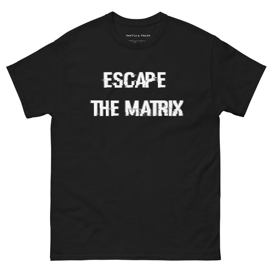 Official Sketch A Peaze Escape The Matrix Unisex Classic Tee