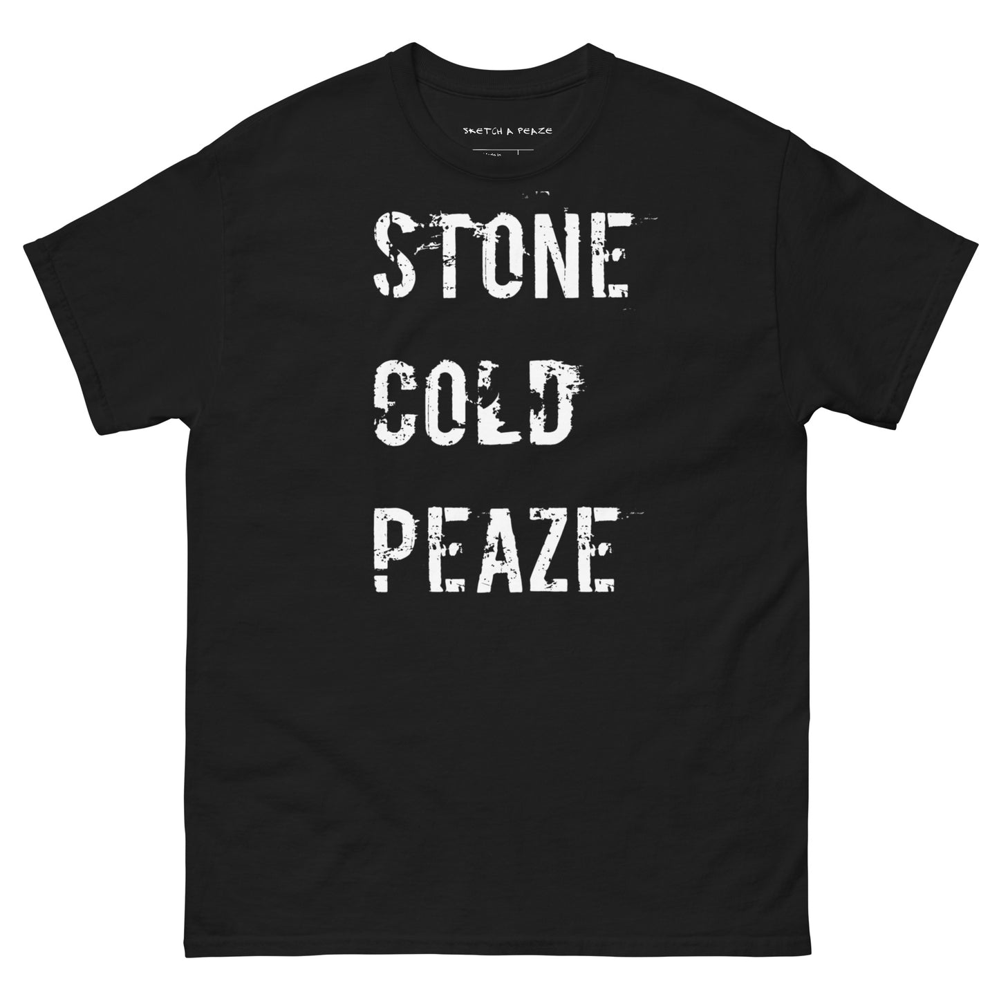 Official Stone Cold Peaze Give Me God Instead Human Beings Unisex Classic Tee