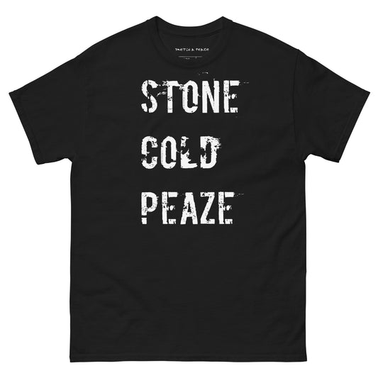 Official Stone Cold Peaze Give Me God Instead Human Beings Unisex Classic Tee