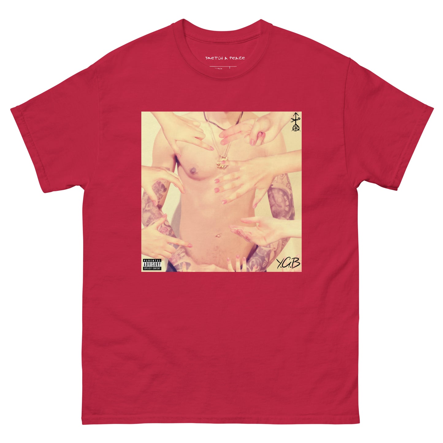 Official Sketch A Peaze Y.G.B Album Art Cover Unisex Classic Tee