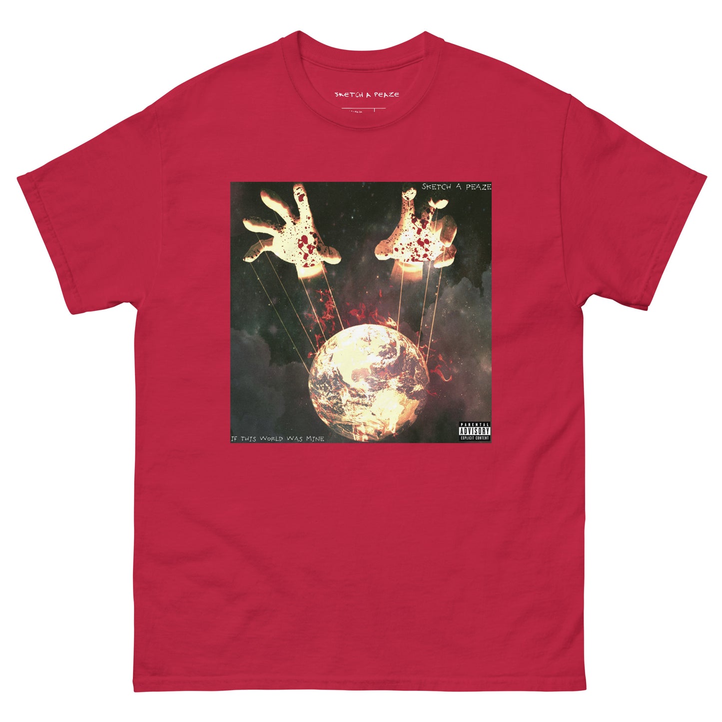 Official Sketch A Peaze If This World Was Mine Album Art Cover Unisex Classic Tee