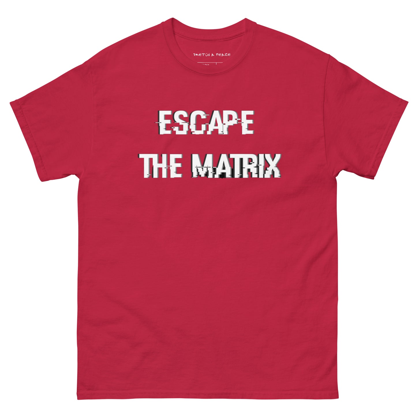 Official Sketch A Peaze Escape The Matrix Unisex Classic Tee