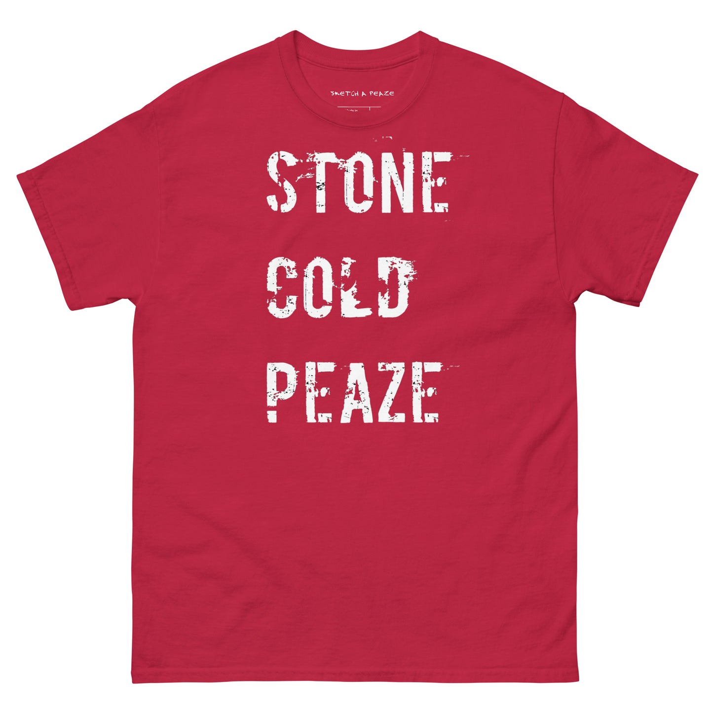 Official Stone Cold Peaze Give Me God Instead Human Beings Unisex Classic Tee