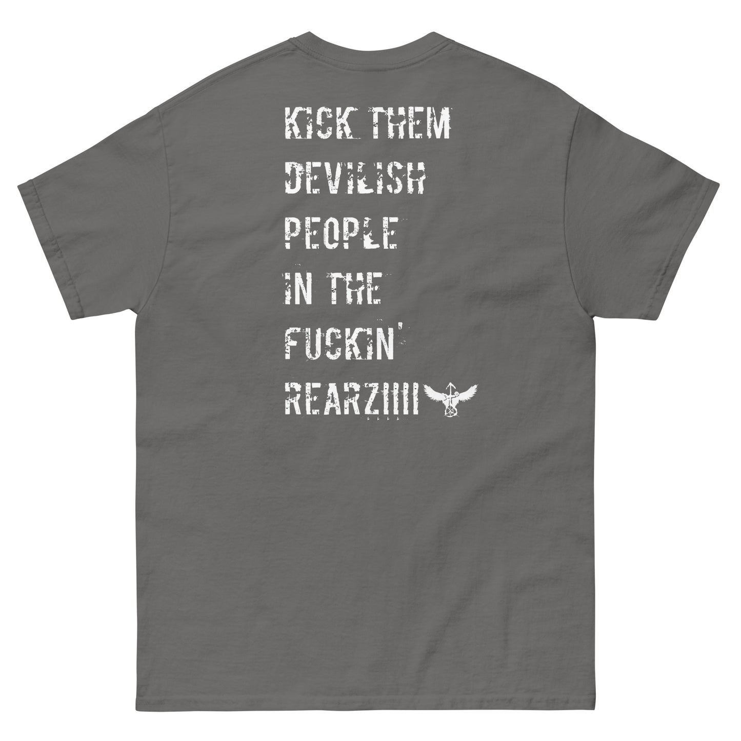 Official Sketch A Peaze God's Innocence People Kick's The Devil's People In Rearz Unisex Classic Tee