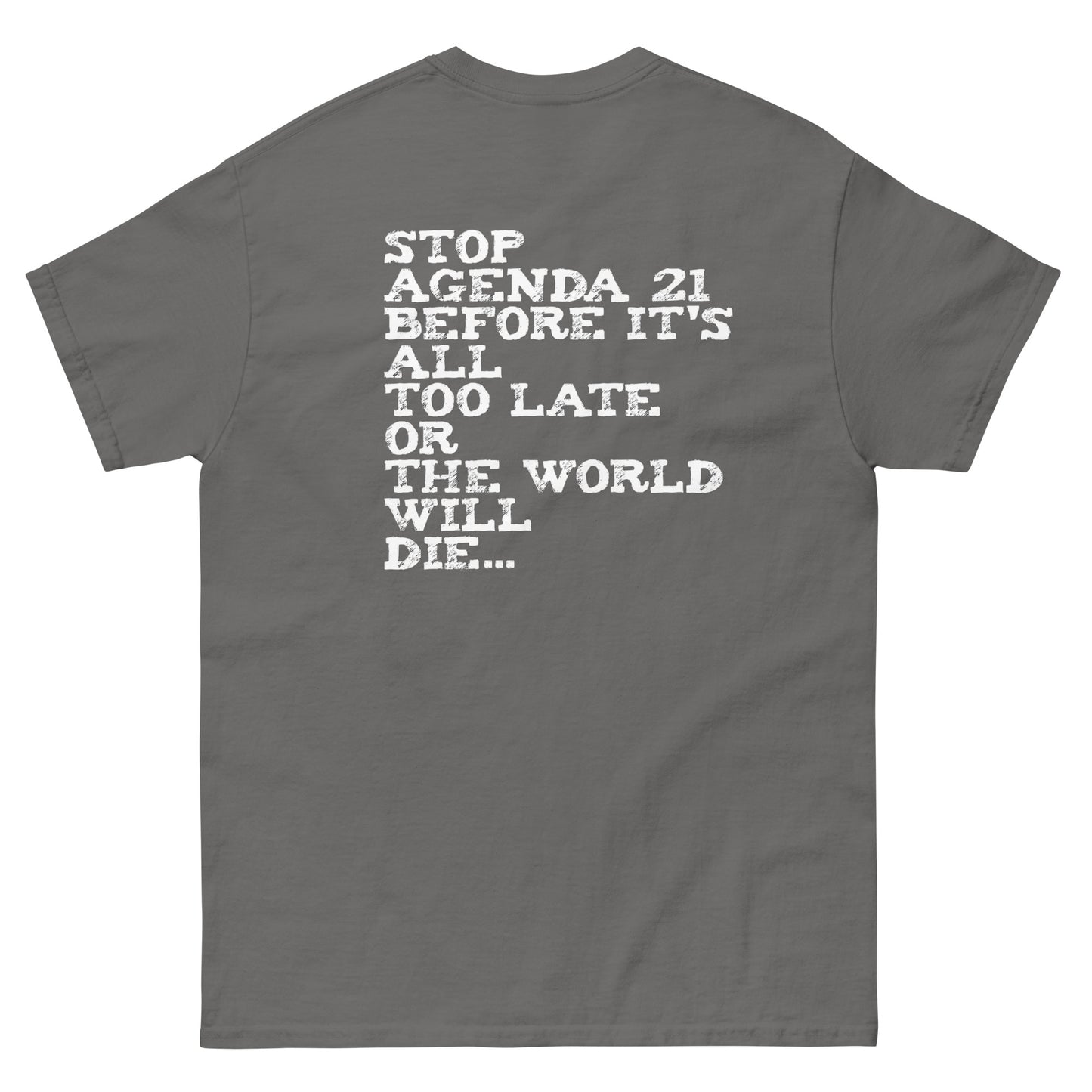 Official Sketch A Peaze Elites Are Poisoning World Society Unisex Classic Tee