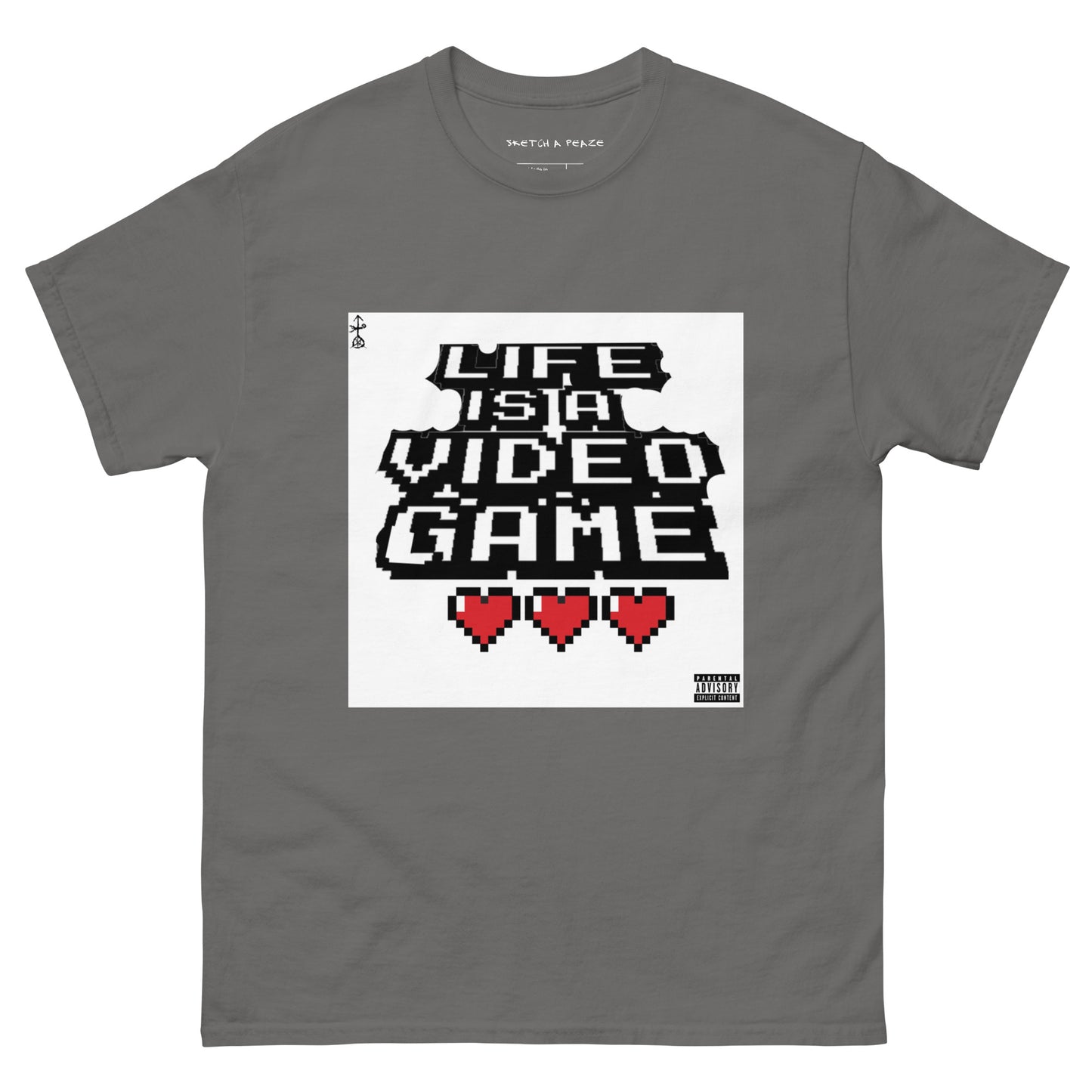 Official Sketch A Peaze Life is a Video Game (Album Single) Men's Classic Tee