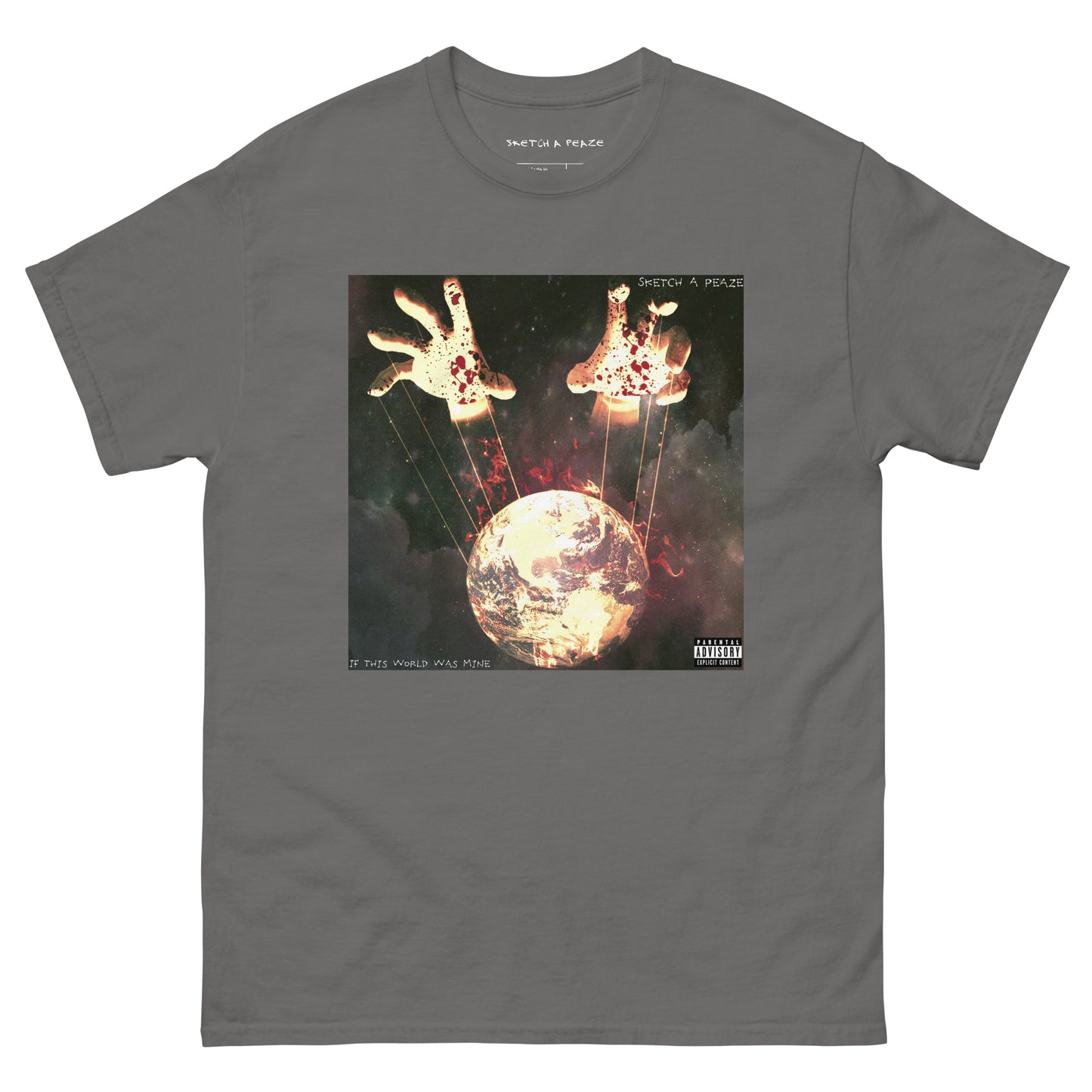 Official Sketch A Peaze If This World Was Mine Album Art Cover Unisex Classic Tee