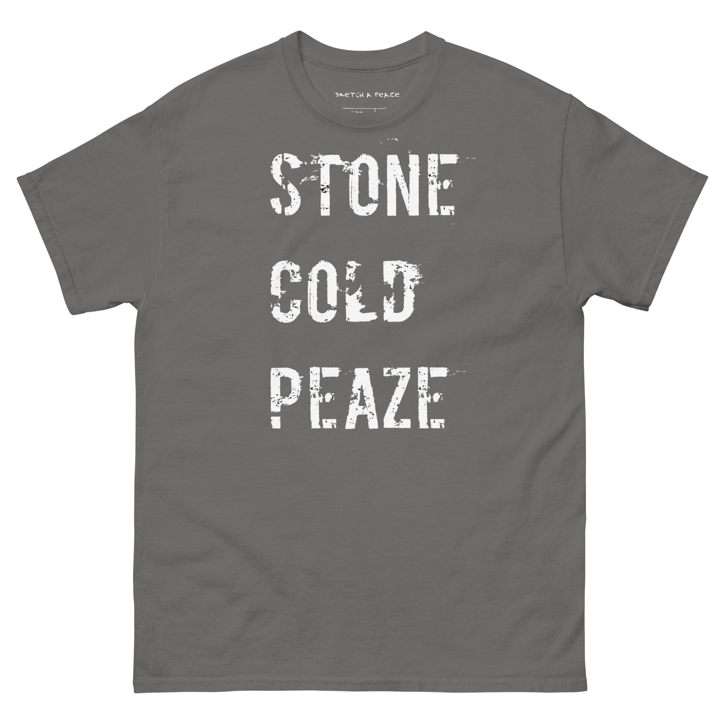 Official Stone Cold Peaze Give Me God Instead Human Beings Unisex Classic Tee
