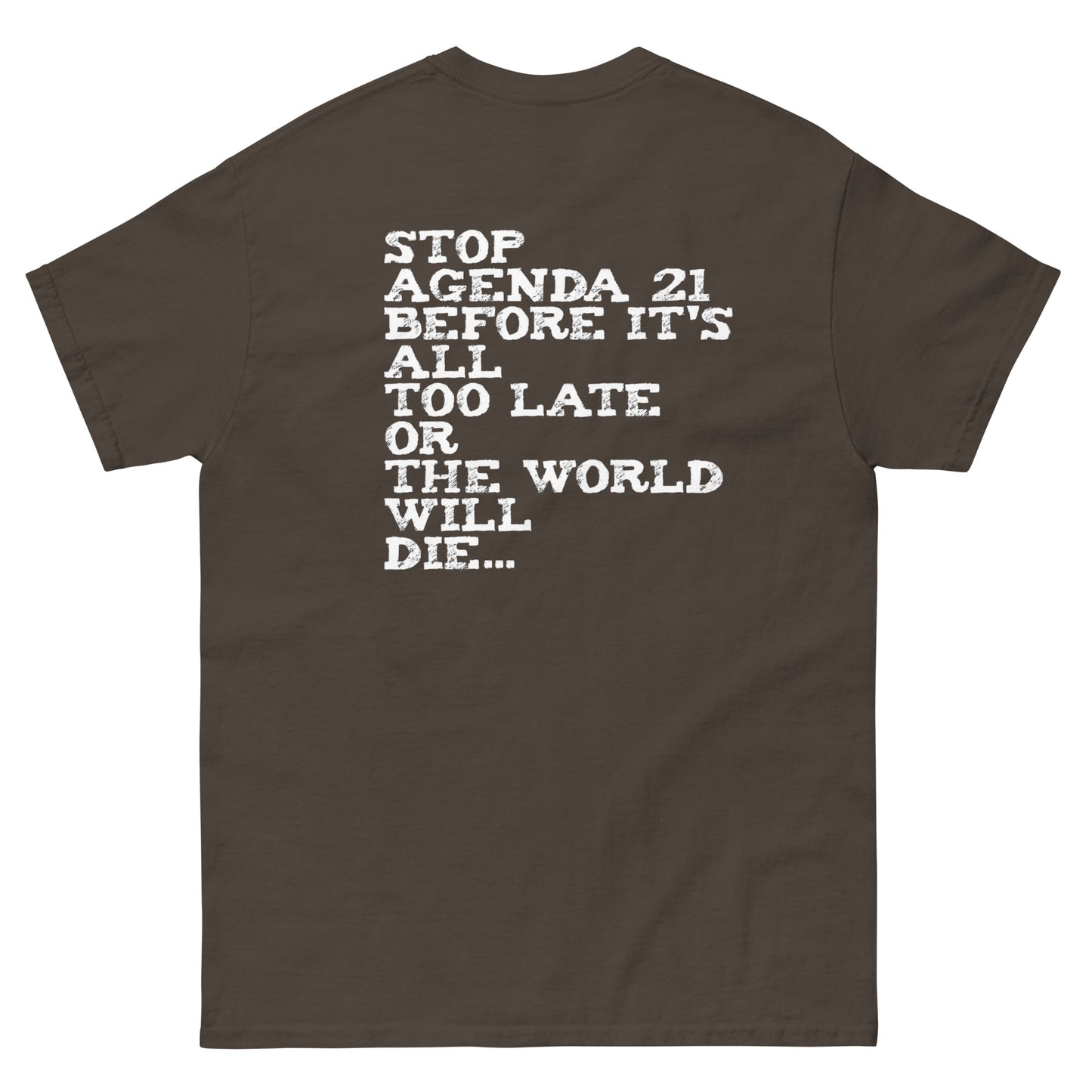 Official Sketch A Peaze Elites Are Poisoning World Society Unisex Classic Tee