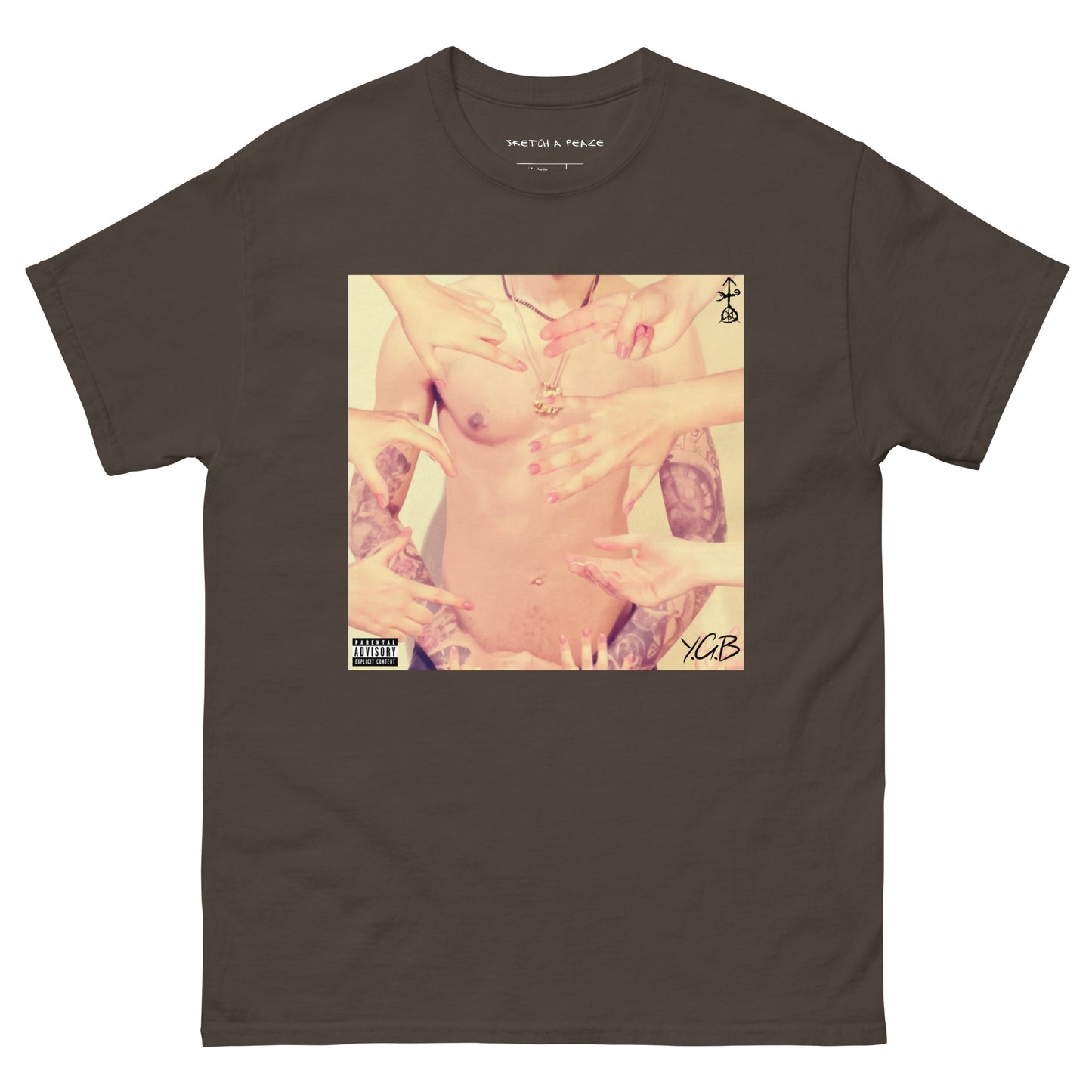 Official Sketch A Peaze Y.G.B Album Art Cover Unisex Classic Tee