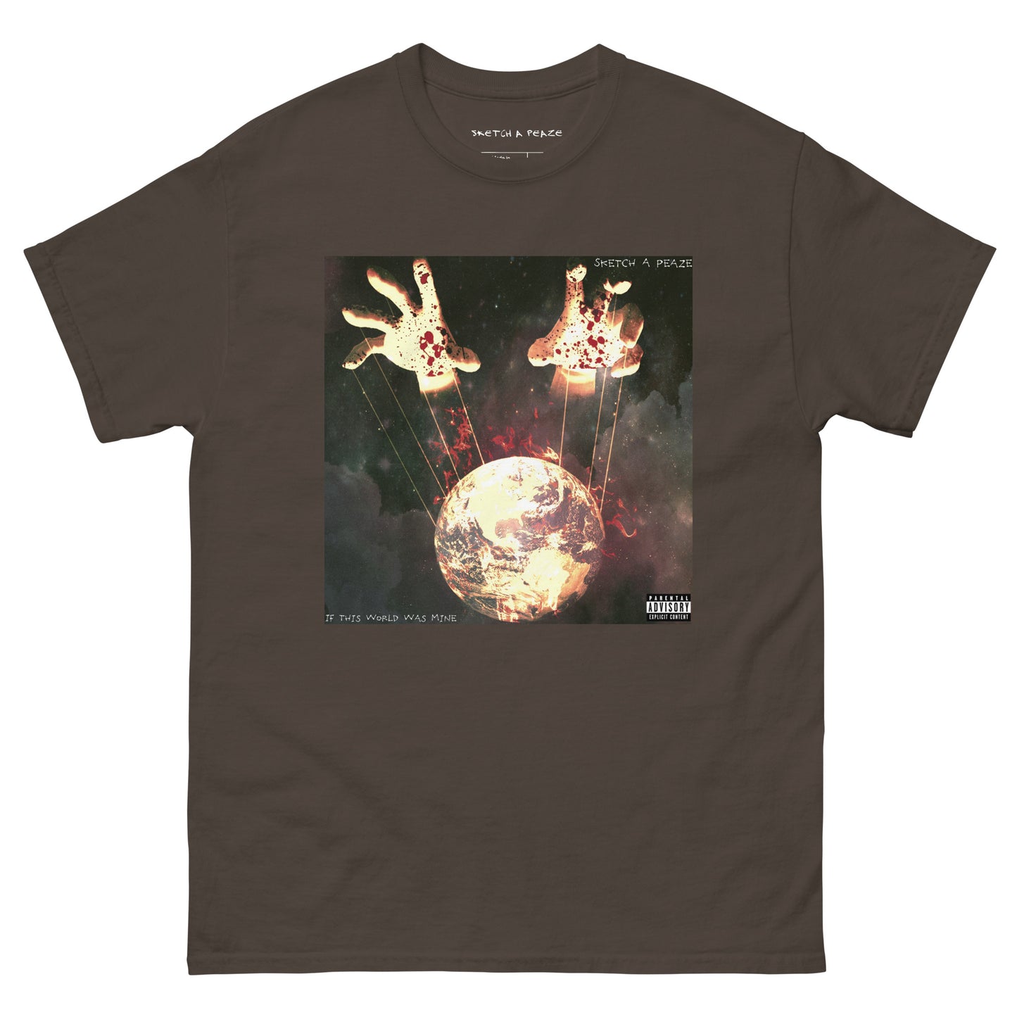 Official Sketch A Peaze If This World Was Mine Album Art Cover Unisex Classic Tee