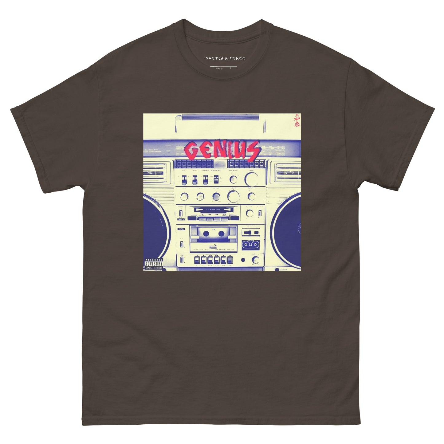 Official Sketch A Peaze Genius Album Single Cover Unisex Classic Tee