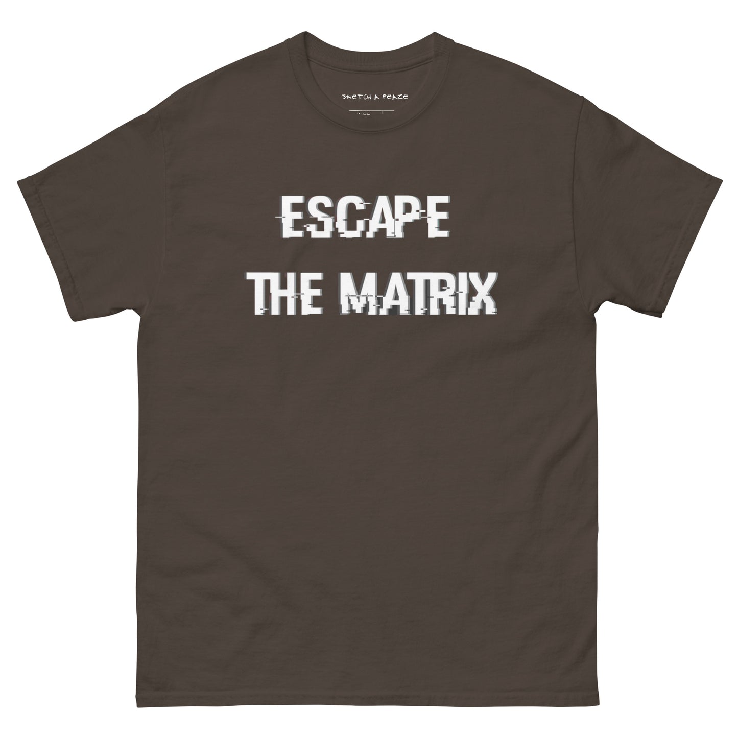 Official Sketch A Peaze Escape The Matrix Unisex Classic Tee