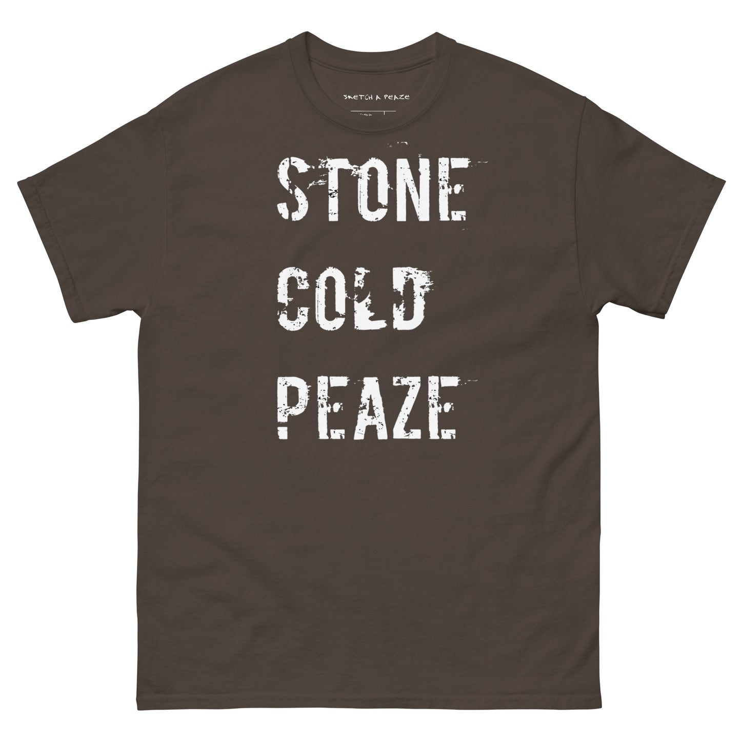 Official Stone Cold Peaze Give Me God Instead Human Beings Unisex Classic Tee