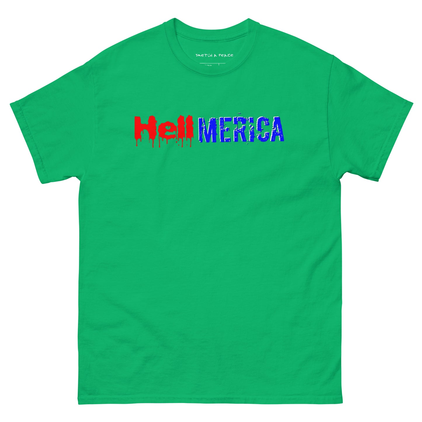 Official Sketch A Peaze HellMerica Unisex Classic Tee