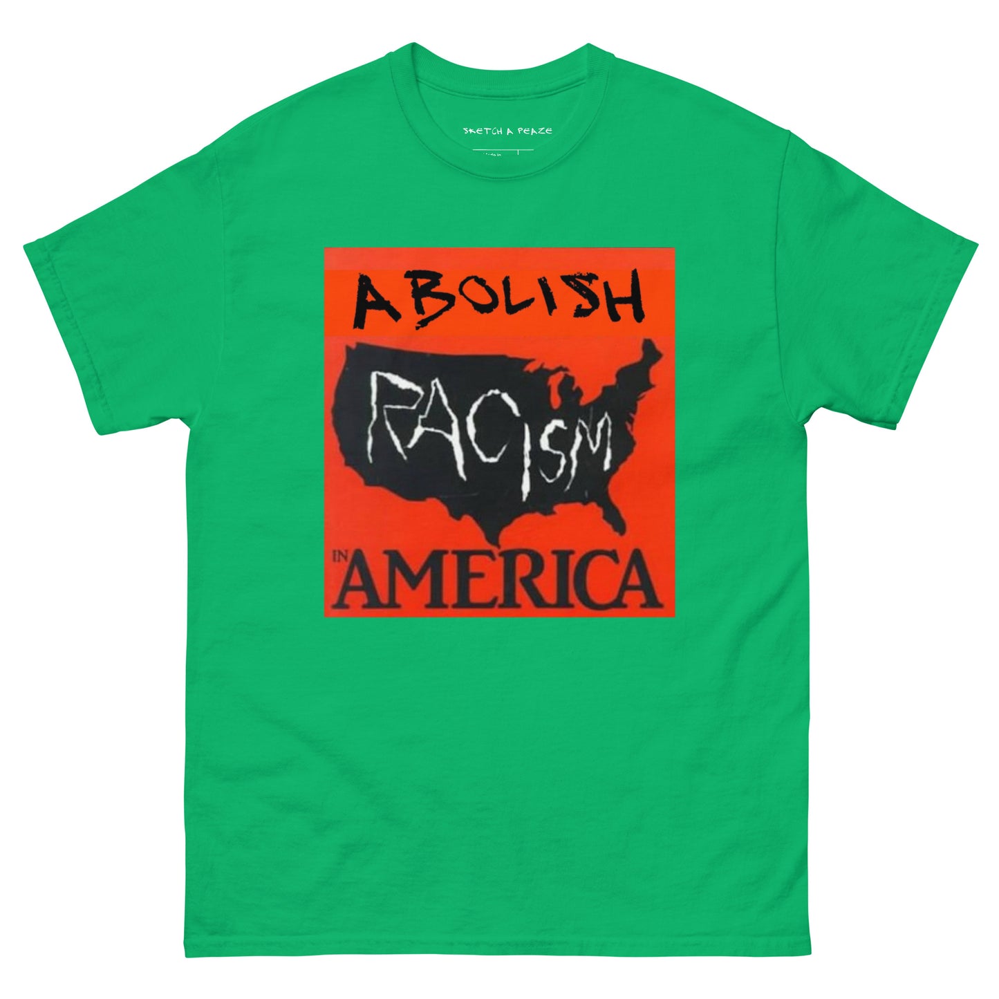 Official Sketch A Peaze Abolish Racism in America Unisex Classic Tee