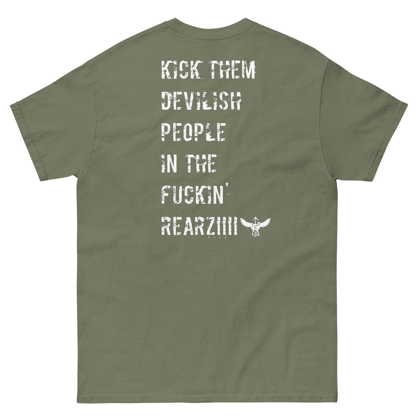 Official Sketch A Peaze God's Innocence People Kick's The Devil's People In Rearz Unisex Classic Tee