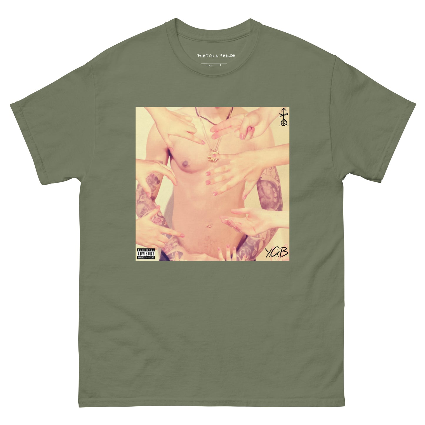 Official Sketch A Peaze Y.G.B Album Art Cover Unisex Classic Tee