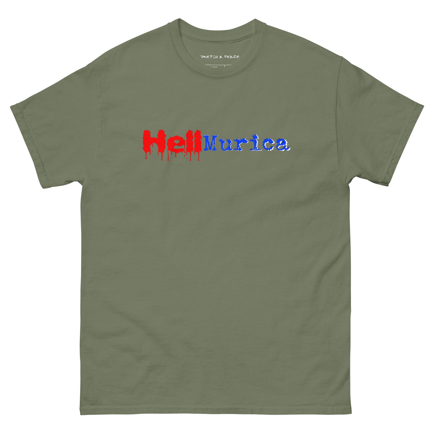 Official Sketch A Peaze HellMurdica Unisex Classic Tee