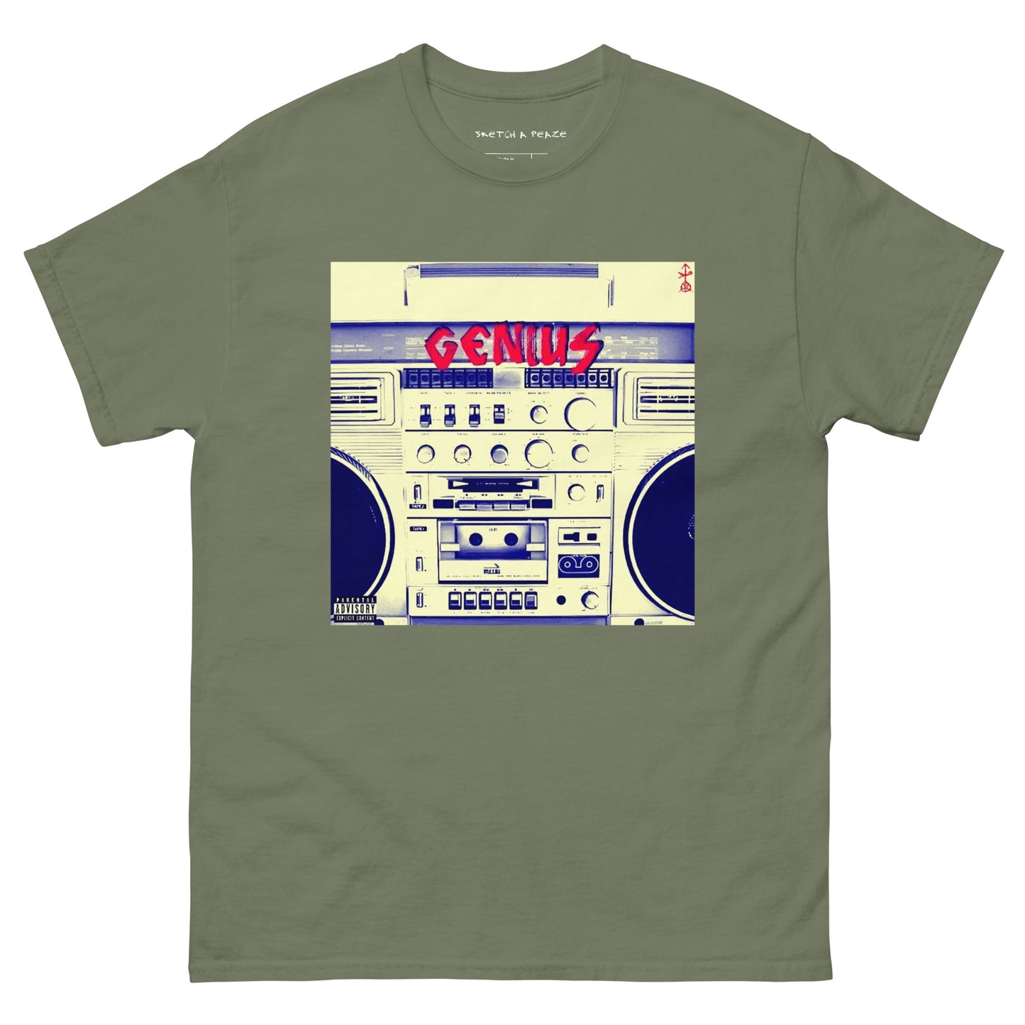 Official Sketch A Peaze Genius Album Single Cover Unisex Classic Tee